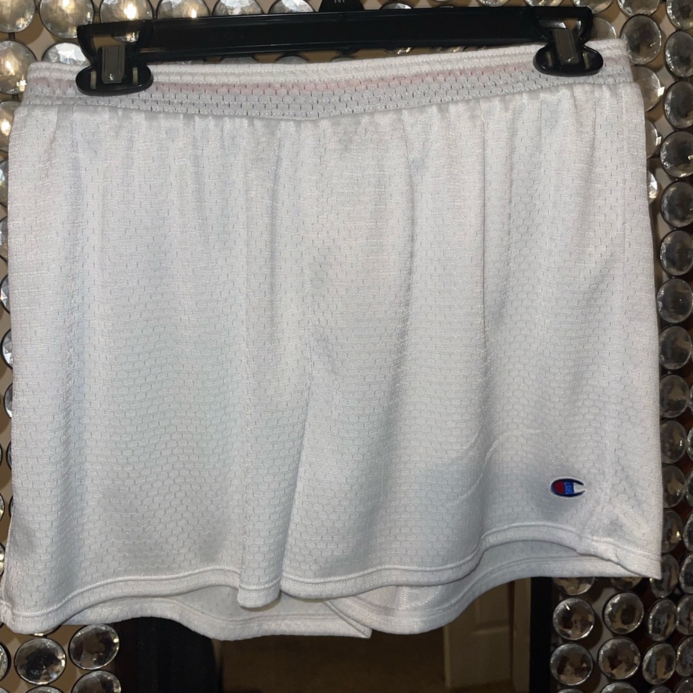 Champion Women's Athletic White Shorts
